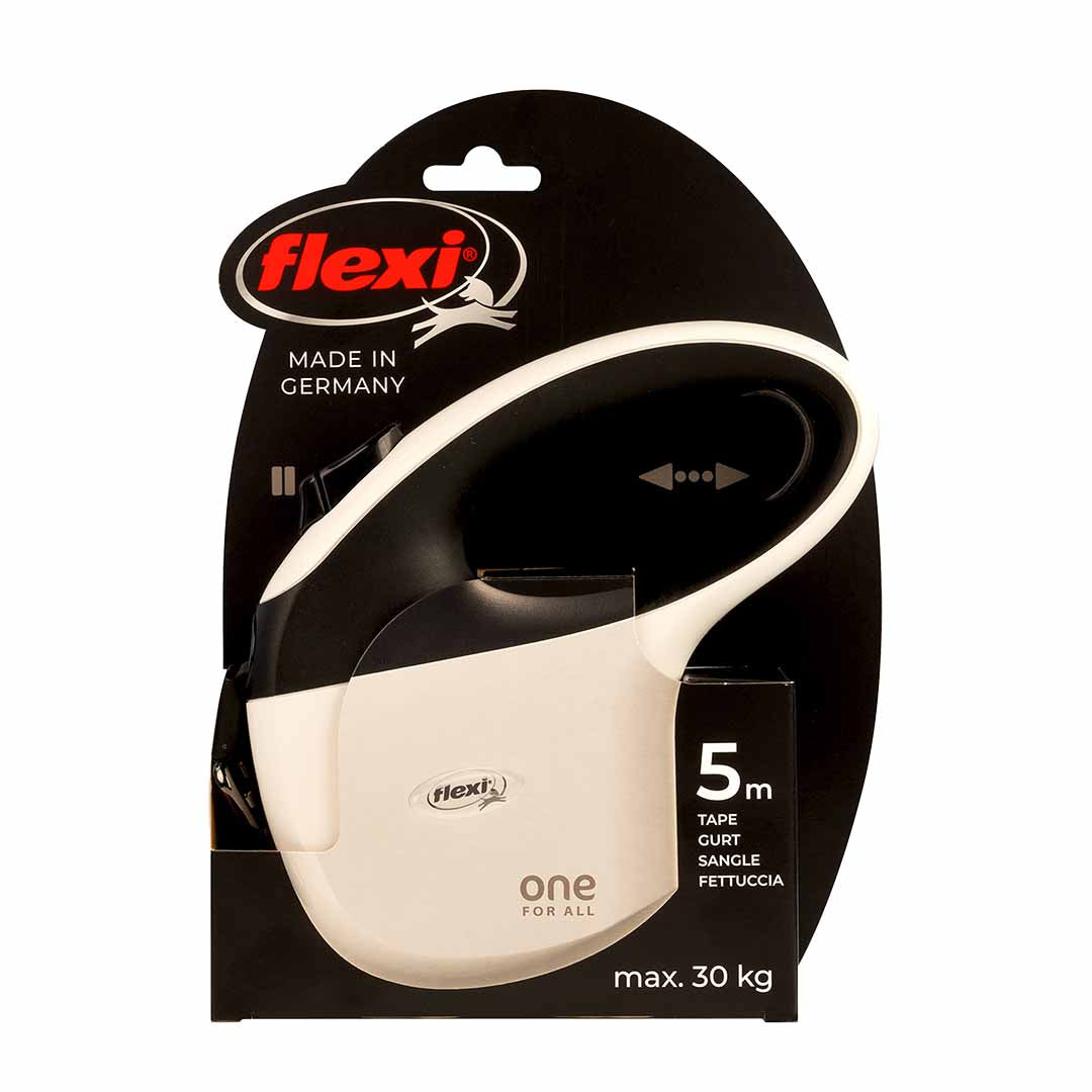 Litar për qe, Flexi One, Black/ White, M 5m 30kg