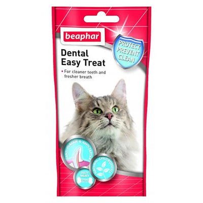 Shpërblime për mace që favorizojnë shëndetin oral, Dental Treat, Beaphar, 35 gr.