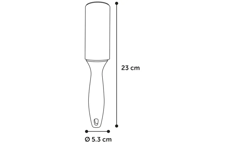Largues i qimeve, Hair Remover Roller,23cm L x 5.3cm W x 5.3cm H, Flamingo, 1 pcs