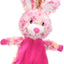 Lodër pelushi për qen,  Roza Rabbit PInk, 21,5 x 14 x 50 cm, flamingo