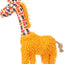 Lodër për qen, Saffia Giraffe with rope, 21 x 30 cm, Flamingo