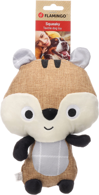 Lodër për qen,  Toy Koppo Squirrel Brown, Flamingo