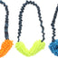 Lodër për qen, Fauxtra Ring Bungee Chenille, Flamingo, 25 x 25 cm, 1 pcs