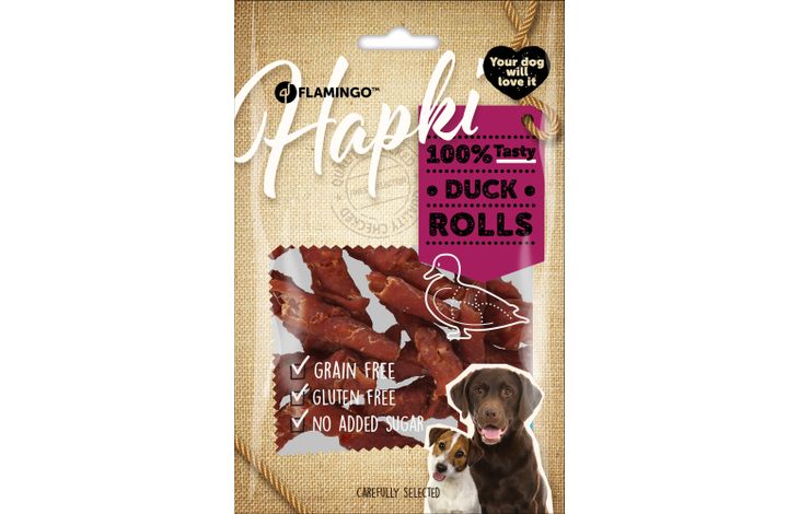 Shpërblime me rosë, Hapki Duck Rolls, 85 gr.