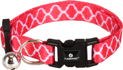 Kollare për mace, Sarina, 20- 32 cm, Flamingo, 1 pcs