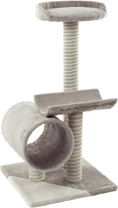 Gërvishëse për mace, Burt Light beige & Light grey, 45x40x77CM