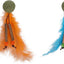 Lodër për mace me catnip dhe pupla, Flamingo, 1 pcs.
