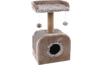 Gërvishëse për mace,  Oscar Taupe, 45x33x73,5CM