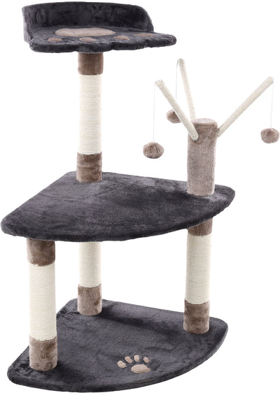 Gërvishëse për mace, Kira Dark grey,  70x58x91CM