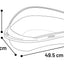 Tualet për mace, CAT LITTER BOX CORNER SADIO ASSORTMENT S 49,5x39,5x17CM