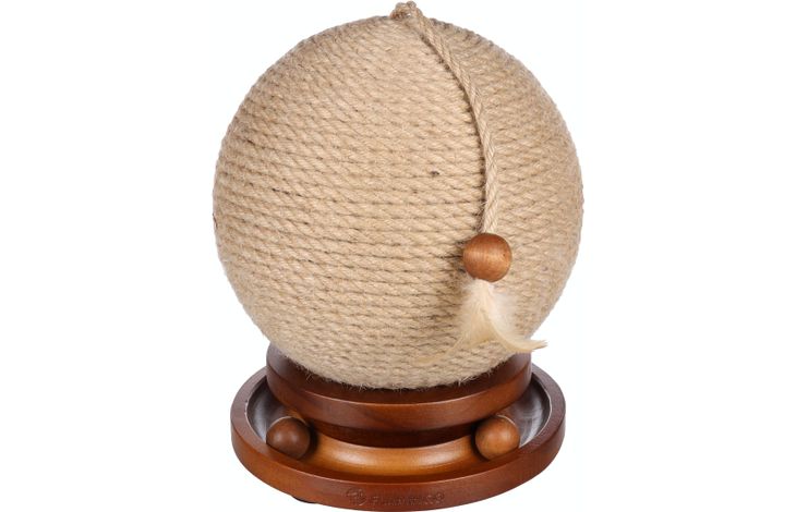 Lodër për mace, SCRATCHING BALL WITH BALL TRACK ISABELLA M DIAMETER 21CM