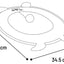 Tepih grithës për mace, JAGRE PLAY MAT OVAL YELLOW