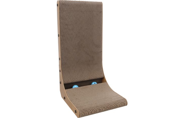 Lodër për mace, Scratching toy Hugo L shape Beige