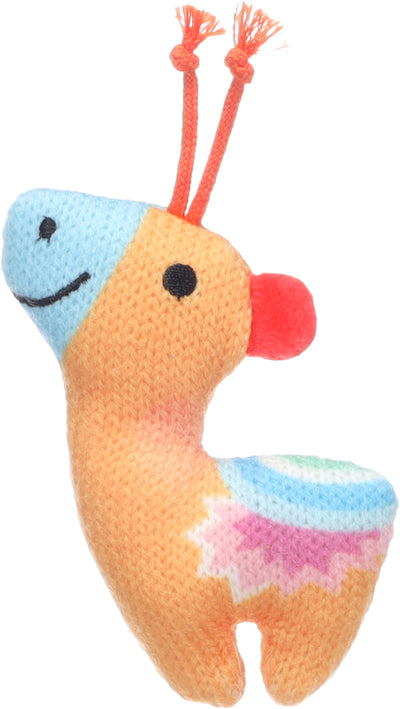Lodër me catnip për mace, Toy Nitz Giraffe, Flamingo