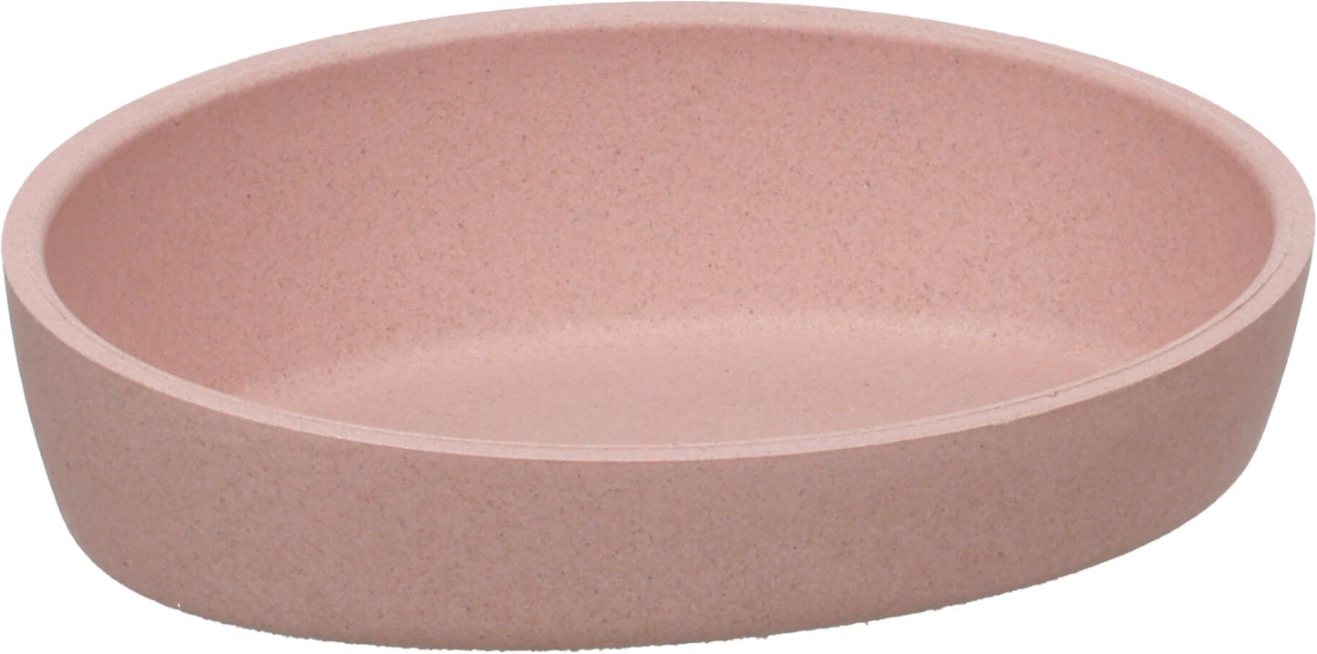 Enë ushqimi dhe uji për mace, Flamingo, KAUNIS OVAL PINK 16CM 270ML