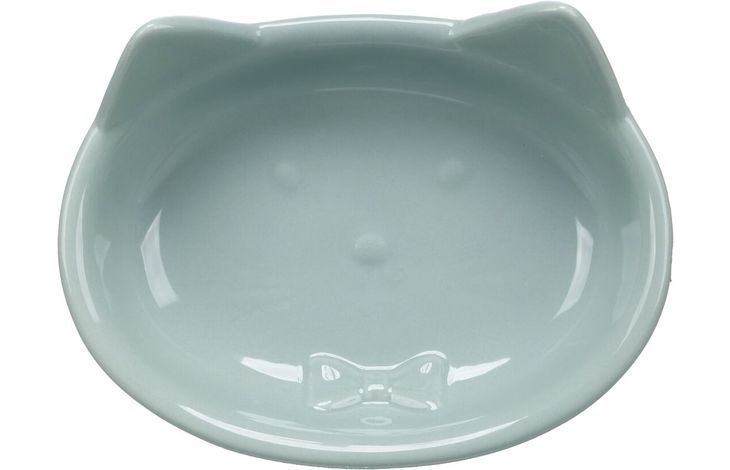Enë ushqimi dhe uji për mace,  CENA OVAL MINT GREEN 16,5CM 300ML