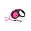Litar për qen, Flexi S  Neon Pink, Tape, 5m.