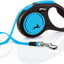 Litar për qen, Flexi S  Neon Blue, Tape, 5m.