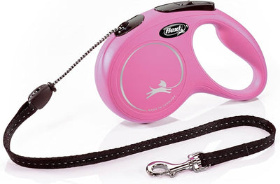 Litar Flexi New Classic, Small Cord 5 metër, Pink