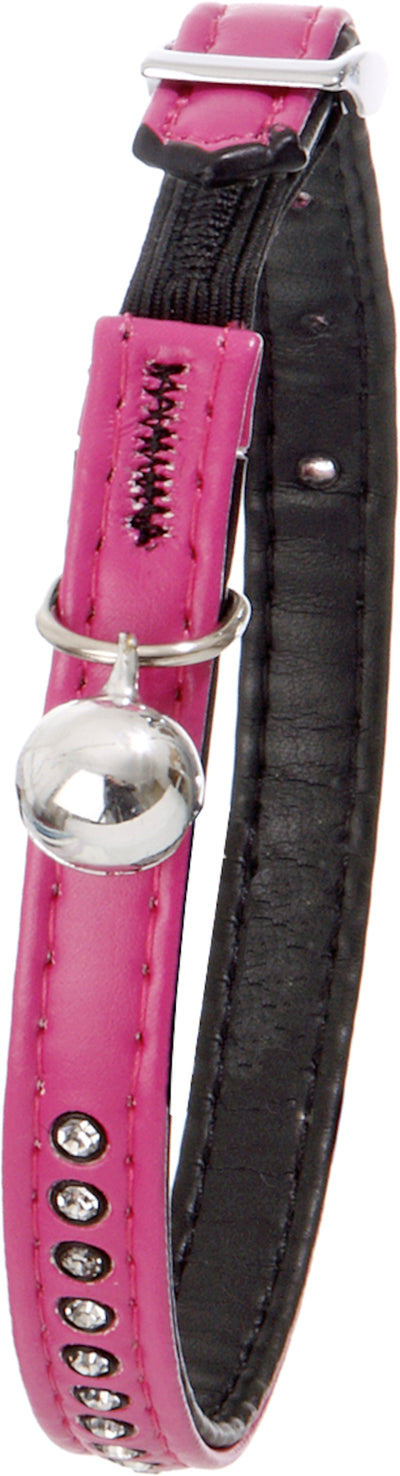 Kollare për mace, Monte Carlo, Pink, Falmingo, 22-25cm x 11mm x 2mm