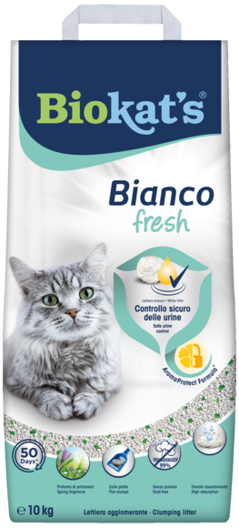 Rërë për mace, Biokat's Bianco Fresh 10kg