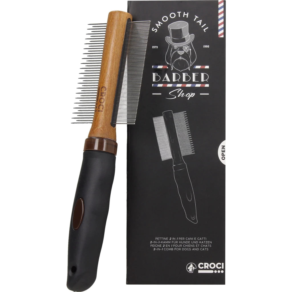 Brushë profesionale për qen & mace, Croci, 2in1