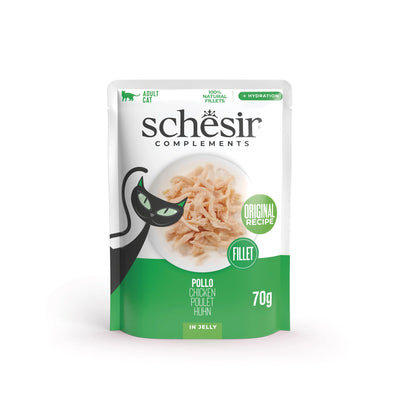 Ushqim komplementar i lëngëshëm, Schesir Chicken, 70 gr.