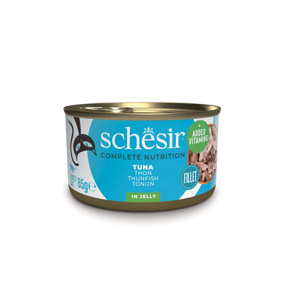 Ushqim i plotë dhe i balancuar, Schesir, Tuna in Jelly, 85 gr.