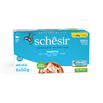 Multi-pack, Schesir Tuna in Jelly, 6 x 50 gr.
