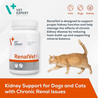 Renal Vet, 60 tab, per qen dhe mace