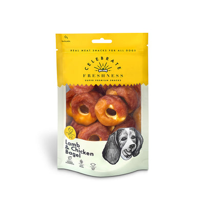 Shpërblime për Qen, Chicken & Lamb Bagel, 100 gr.