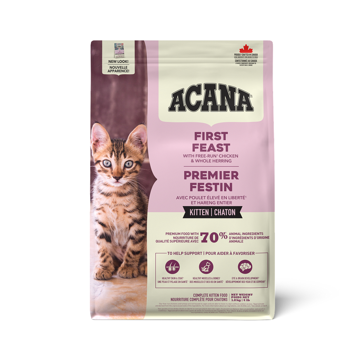 Ushqim për kotele, Acana Cat Frist Feast, 1.8 kg