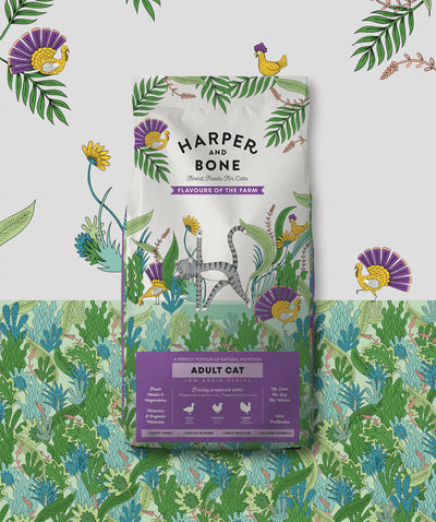 Ushqim për mace, Harper and Bone, Flavors of the Farm, 2 kg.