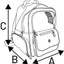 Cante transporti për qen dhe mace, BackPack Wiro Green, A:40cm B:25cm C:41cm