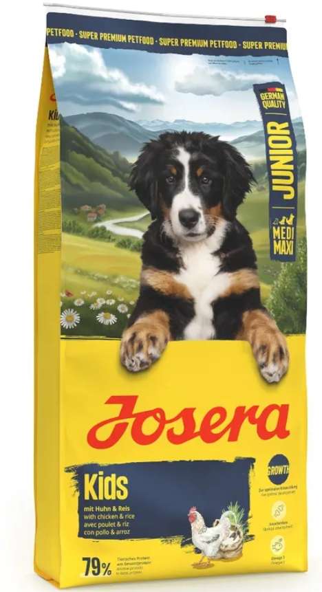 Ushqim i thatë për qen, JOSERA KIDS, 12.5 KG