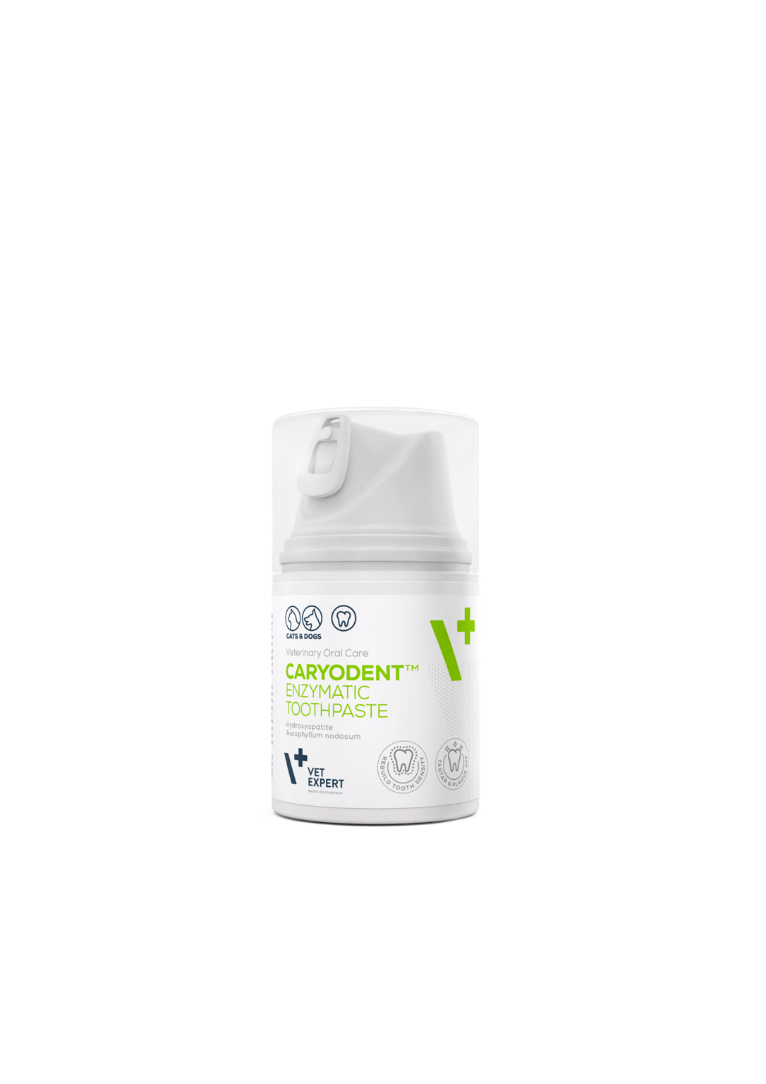 Paste per dhembe, per qen dhe mace, Caryodent Toothpaste, 50 ml