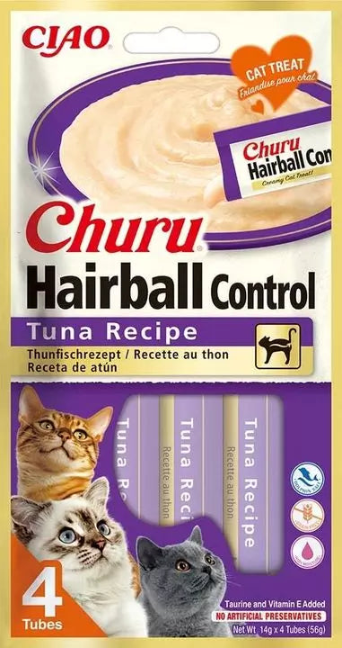 Shpërblime të lëngëshme Churu, Tuna, Hairball