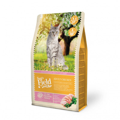 Sam's Field Ushqim me pulë për mace, 2.5 kg