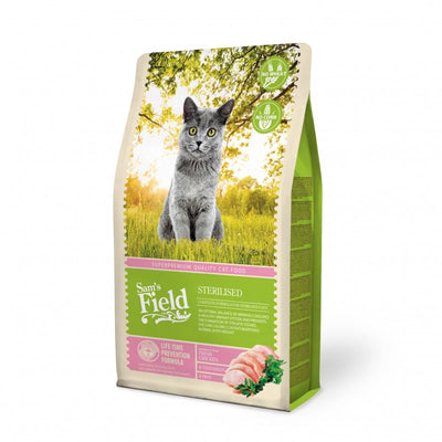 Sam's Field Ushqim për mace të sterilizuara, 2.5 kg