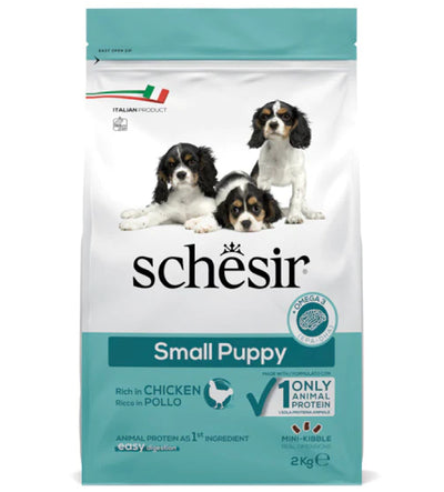 Ushqim për këlysh, me mish pule, Small & Mini, 2 kg,