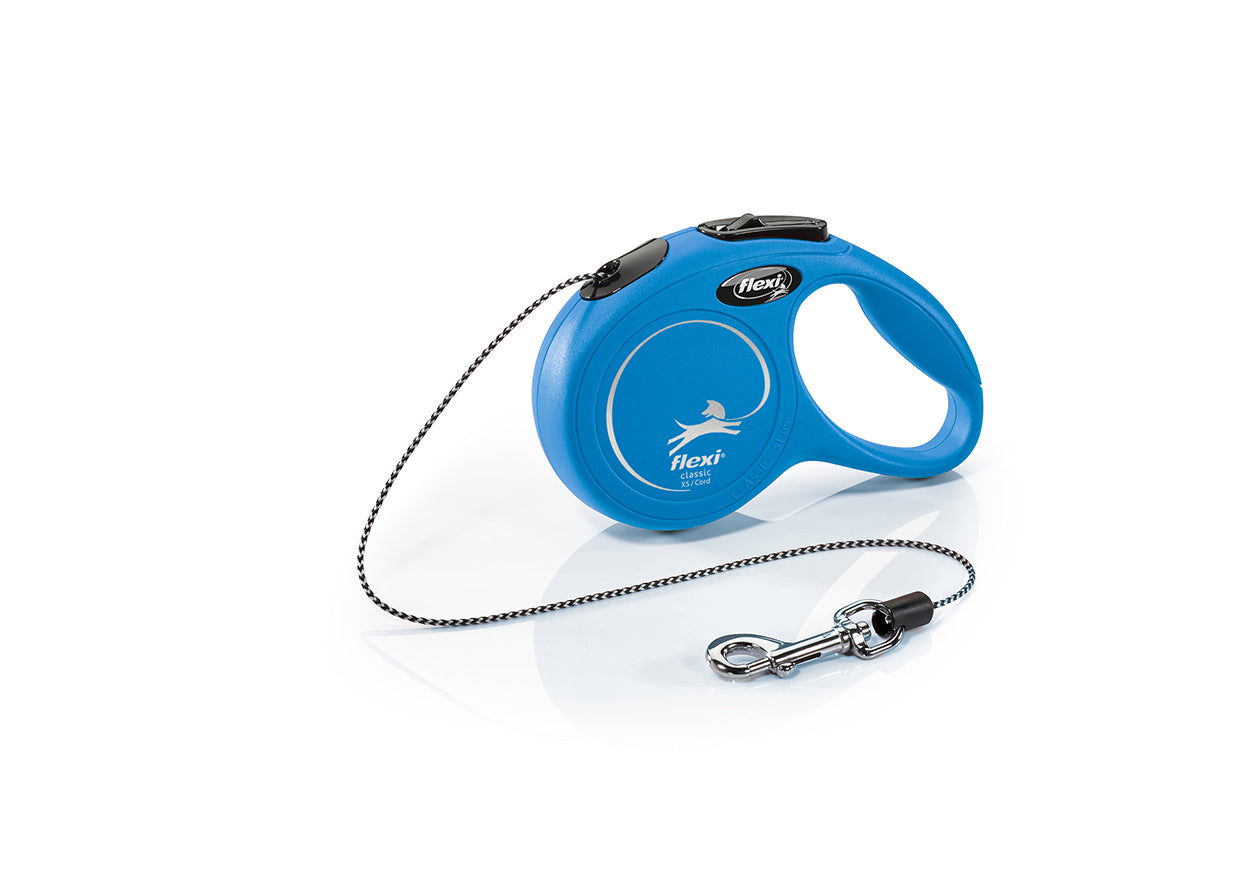 Litar për qen, Flexi XS Classic, Cord, Blue, 3m.