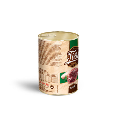 Ushqim i lëngshëm për qen, Mish Rose, Fisi Dog, 400 g