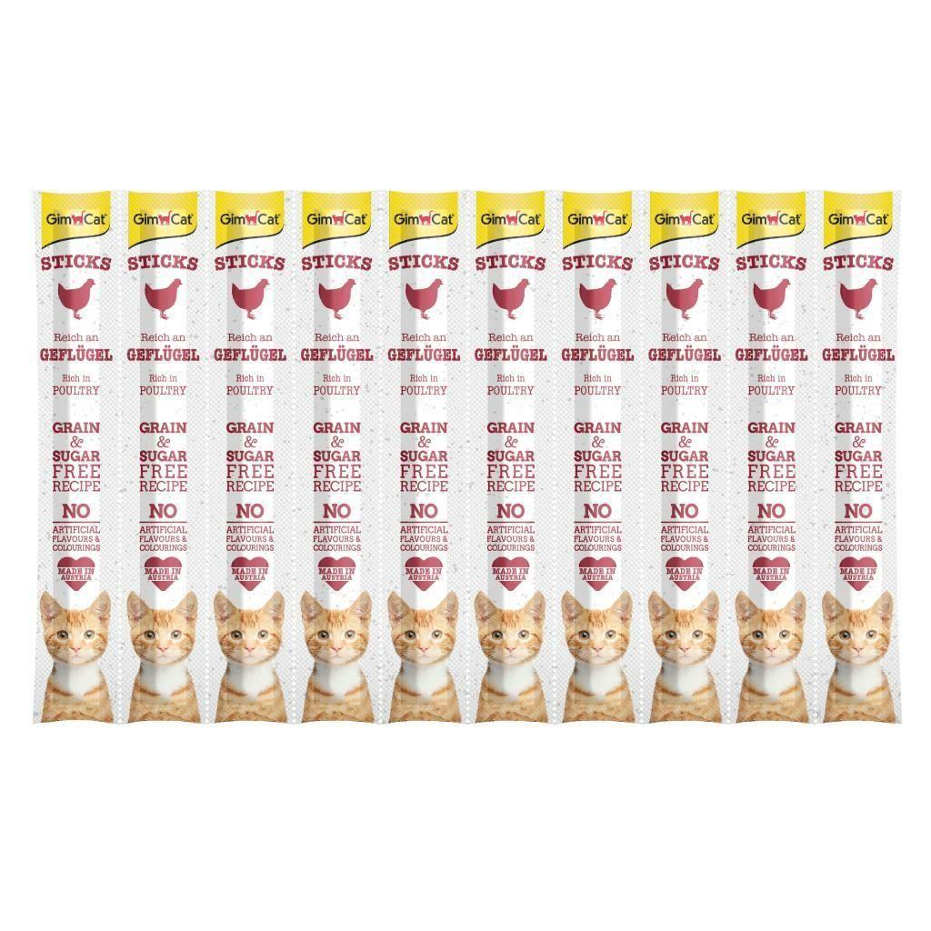 Shpërbime për mace me pulë, Sticks, 10 pcs, 50 gr.
