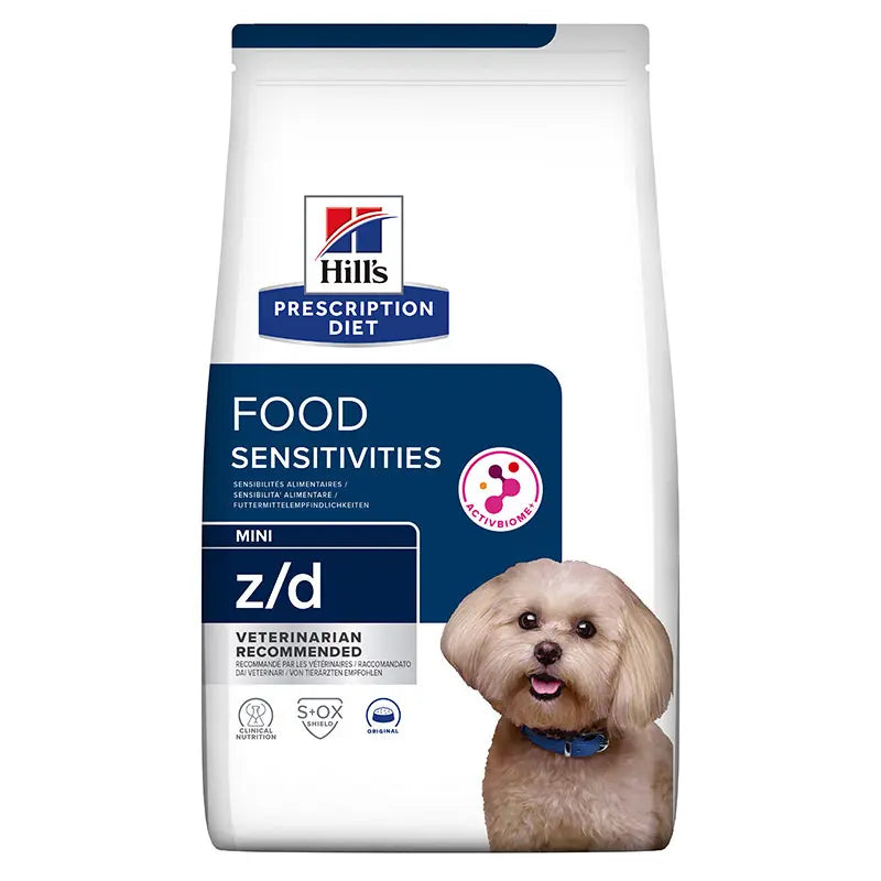 Hill's Prescription Diet Z/D, Ushqim mjekësor për Qen të ndjeshëm në ushqim, 1 kg