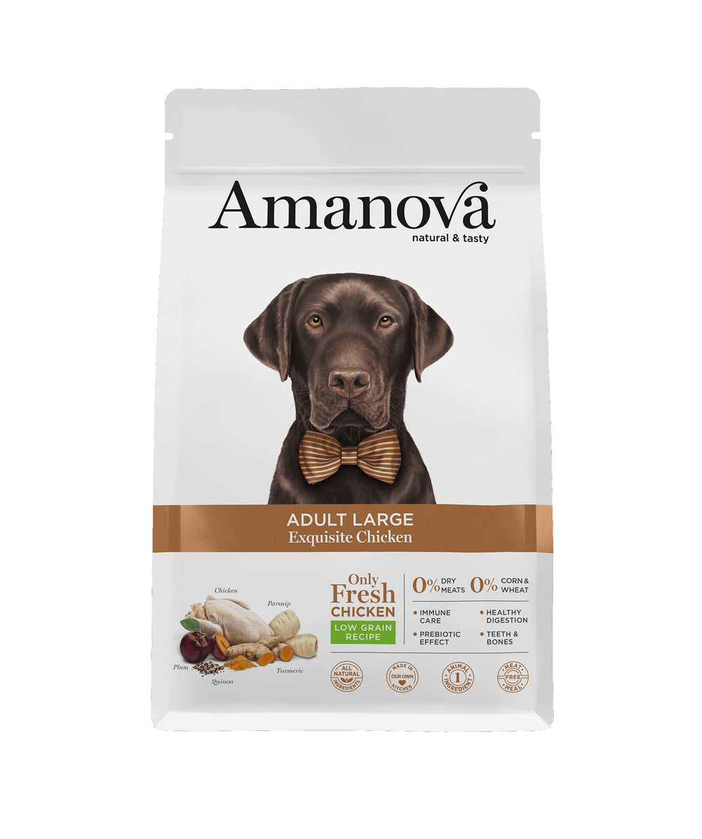 Ushqim për qen, Amanova Dog Adult Large, 12 kg
