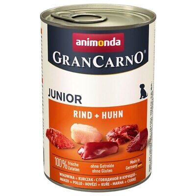 Gran Carno Junior, mish gjedhi+pulë, 400 gr.