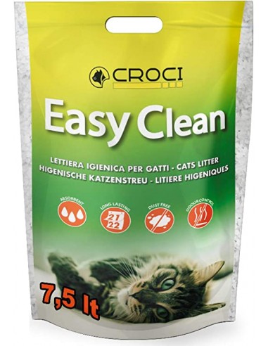 Shtroje higjienike, silika per mace, Easy Clean 7,5 L