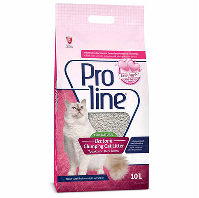 Zall për mace, Proline Baby Powder, 10 LT
